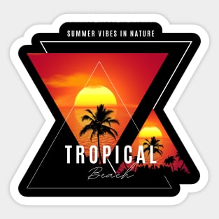 summer vibes Sticker